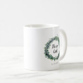 Mug Rustique Eucalyptus Berry Fleur Botanique (Devant droit)