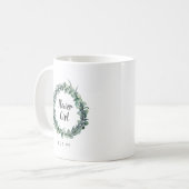 Mug Rustique Eucalyptus Berry Fleur Botanique (Devant gauche)