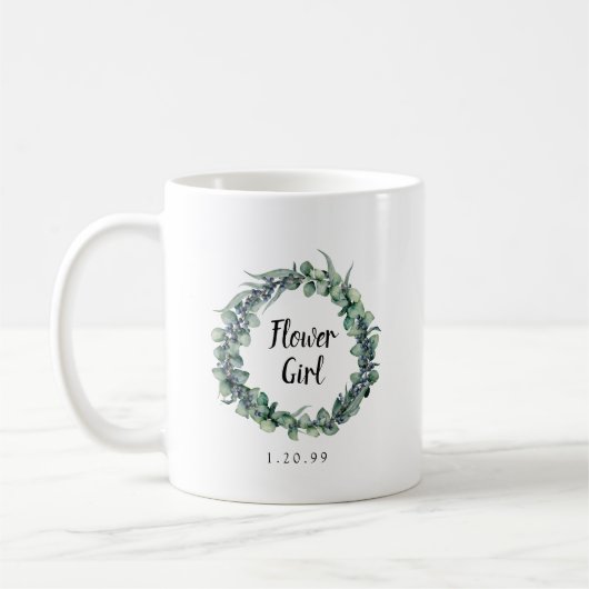 Mug Rustique Eucalyptus Berry Fleur Botanique (Gauche)