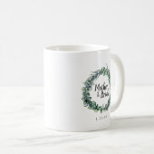 Mug Rustique Eucalyptus Botanique Mère de la Mariée (Devant droit)