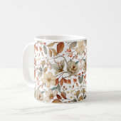 Mug Rustique Floral d'automne (Devant gauche)
