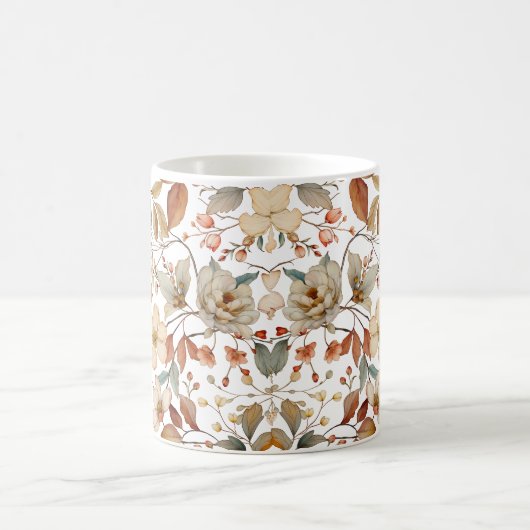 Mug Rustique Floral d'automne (Centre)