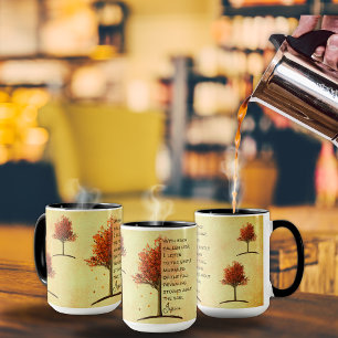 Mug Rustique Golden Fall Maple Tree Inspiration