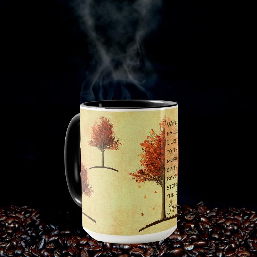 Mug Rustique Golden Fall Maple Tree Inspiration