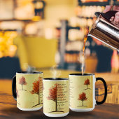 Mug Rustique Golden Fall Maple Tree Inspiration