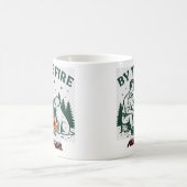 Mug Rustique par l'amitié du camp (Centre)