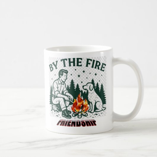 Mug Rustique par l'Amitié du Feu de Camp (Droite)