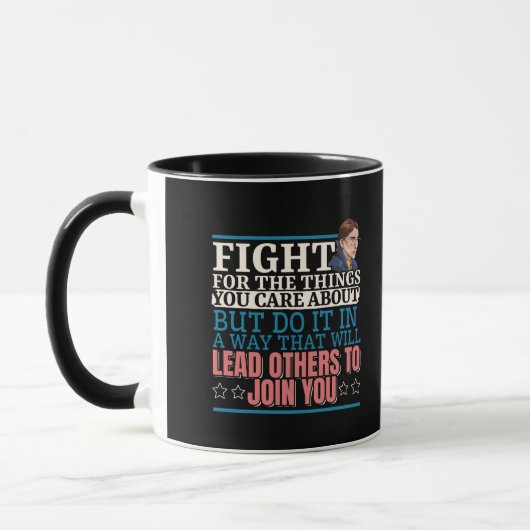 Mug Ruth Bader Ginsburg Diriger d'autres à vous rejoin (Gauche)