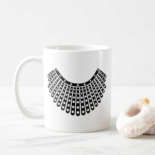 Mug Ruth Bader Ginsburg Mug, col RBG (Avec donut)