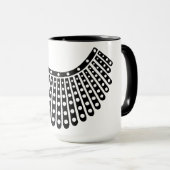 Mug Ruth Bader Ginsburg Mug, col RBG (Devant droit)