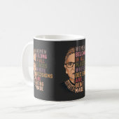 Mug Ruth Bader Ginsburg RBG (Devant gauche)