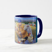 Mug Ruth, Boaz et la récolte d'orge (Devant droit)