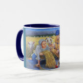Mug Ruth, Boaz et la récolte d'orge (Devant gauche)