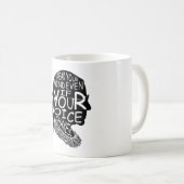 Mug Ruth Parle Ton Esprit Même Si Ta Voix Tire (Devant droit)