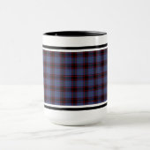 Mug Rutherford Clan Scottish Tartan (Centre)