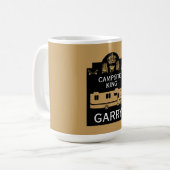 Mug RV Camping King USA (Devant gauche)