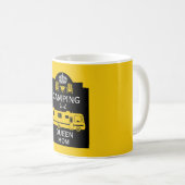 Mug RV Camping Queen USA (Devant droit)