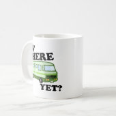 Mug RV LÀ ENCORE ? (vert) (Devant gauche)