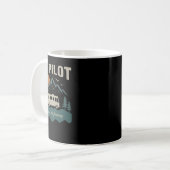 Mug Rv Pilot Camping Retro Motorhome Travel Vacation C (Devant gauche)