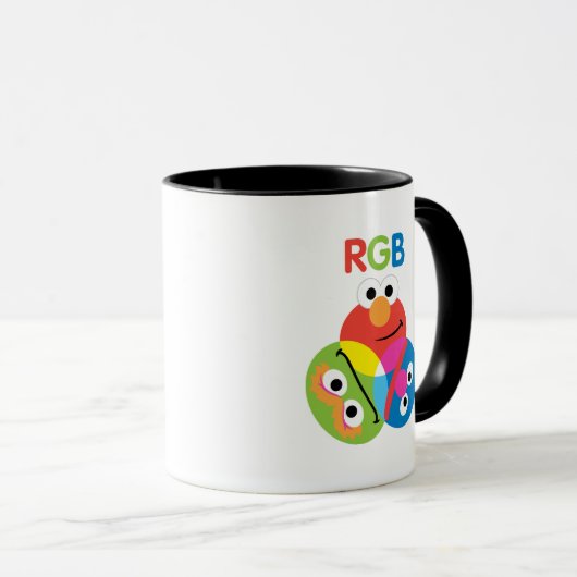 Mug RVB, rue Sésame (Devant droit)