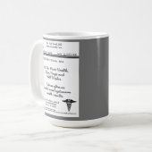 Mug RX Prescription Inspiration Obtenir Bien (Devant gauche)