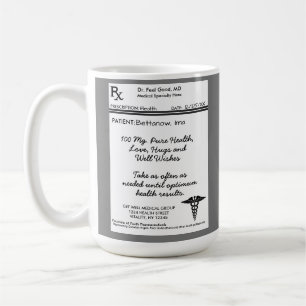 Mug RX Prescription Inspiration Obtenir Bien