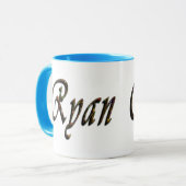 Mug Ryan, Logo, Nom, (Devant gauche)