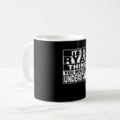 Mug RYAN Surnom Cadeau personnalisé (Devant gauche)