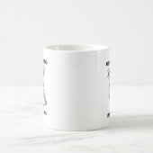 Mug Rythme cardiaque intérieur (Coeur anatomique) (Centre)