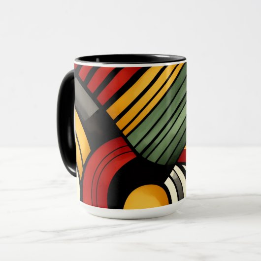 Mug Rythmes de percussion (Devant gauche)