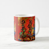 Mug Rythmes en Couleurs – Célébration de l'Histoire de (Devant droit)