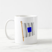Mug S de drapeau nautique ' (Gauche)