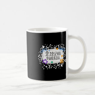 Mug S est pour le cahier de composition de football Jo