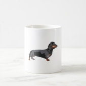 Mug S est pour le chien de saucisse (Centre)