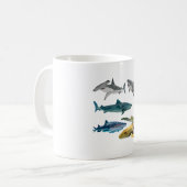 Mug S est pour le requin (Devant gauche)