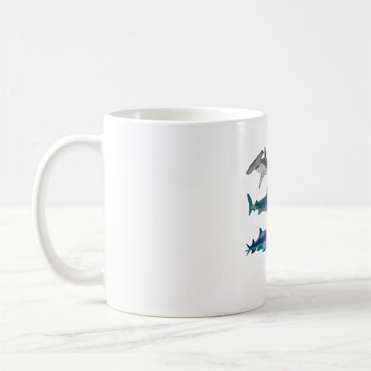 Mug S est pour le requin (Gauche)