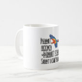 Mug S est pour Scarlet Macaw (Devant gauche)