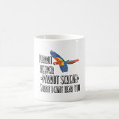 Mug S est pour Scarlet Macaw (Centre)