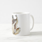 Mug S est pour Sifaka Lemur (Devant droit)