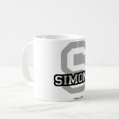 Mug S est pour Simone (Devant gauche)