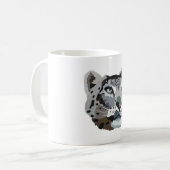 Mug S est pour Snow Leopard (Devant gauche)