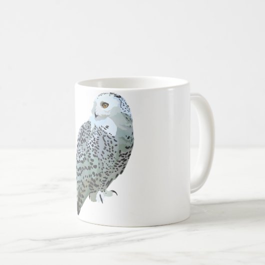 Mug S est pour Snowy Owl (Devant droit)