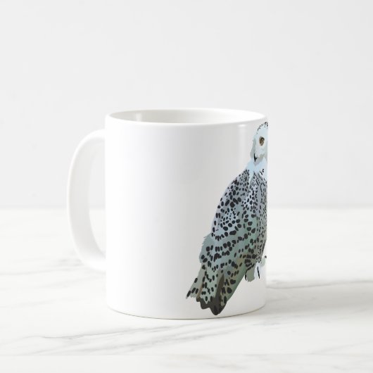 Mug S est pour Snowy Owl (Devant gauche)