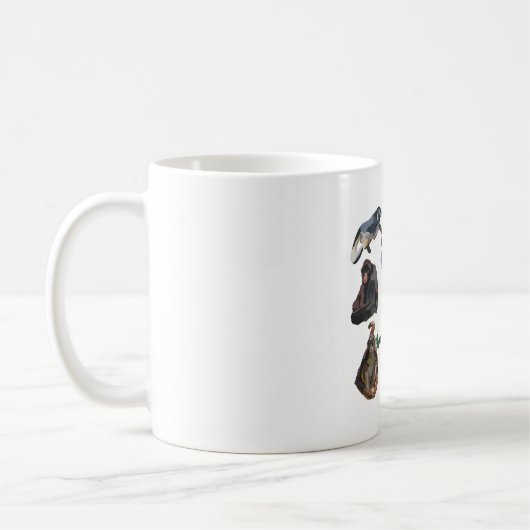 Mug S est pour Spider Monkey (Gauche)