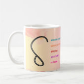 Mug "S" initial (11oz) (Gauche)