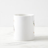 Mug S Monogramme Floral Personnalisé (Centre)