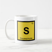 Mug S - Musique de Tableau périodique de chimie de (Gauche)