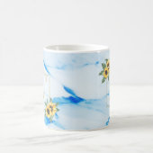 Mug S | Musique de tournesol Monogramme Or (Centre)