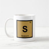 Mug S - Philosophie de stoïcisme Chimie Tableau périod (Gauche)