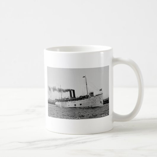 Mug S.S. Eastland comme photographié par la carte (Droite)